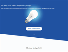 Tablet Screenshot of gelighting.com